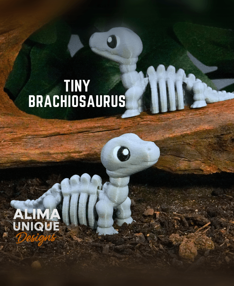 Reworked: New Brachiosaurus with Eyes 3d model