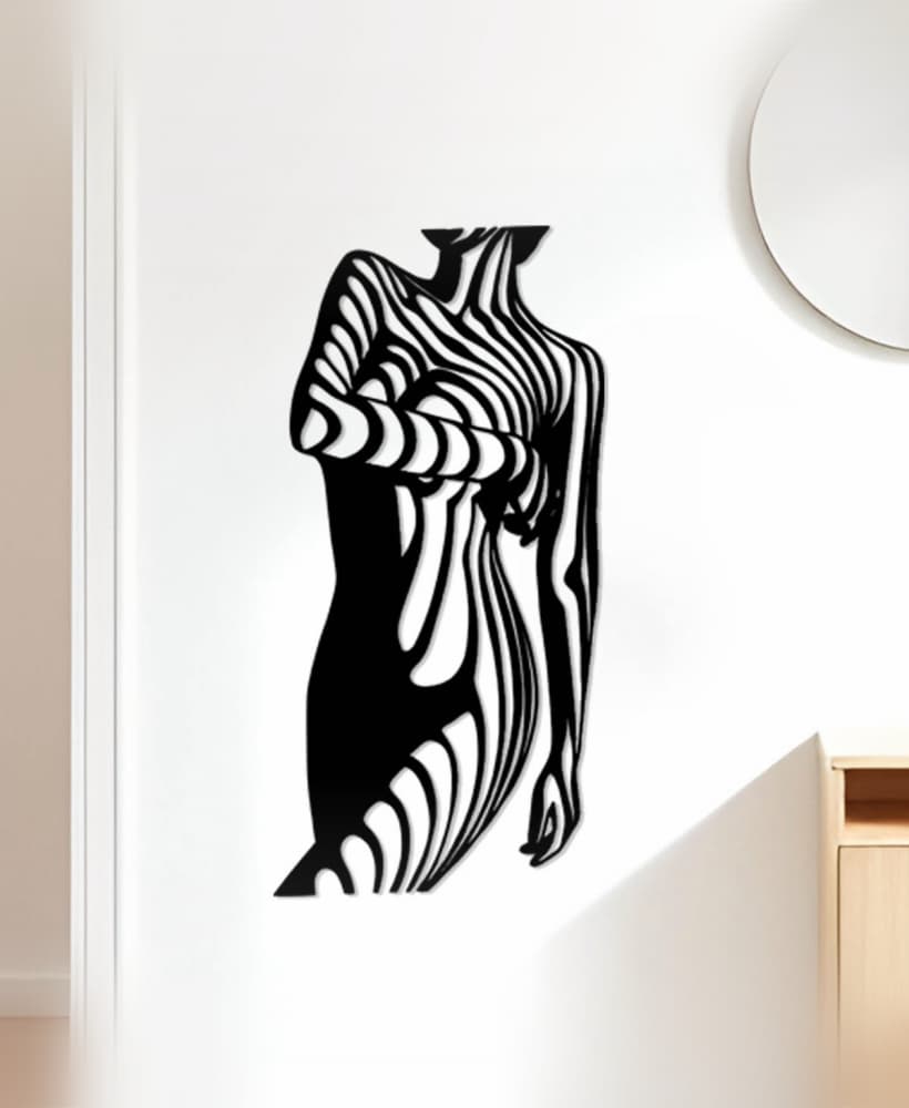 Illusion Wall Art, Wall Decor, Home Decor 3d model