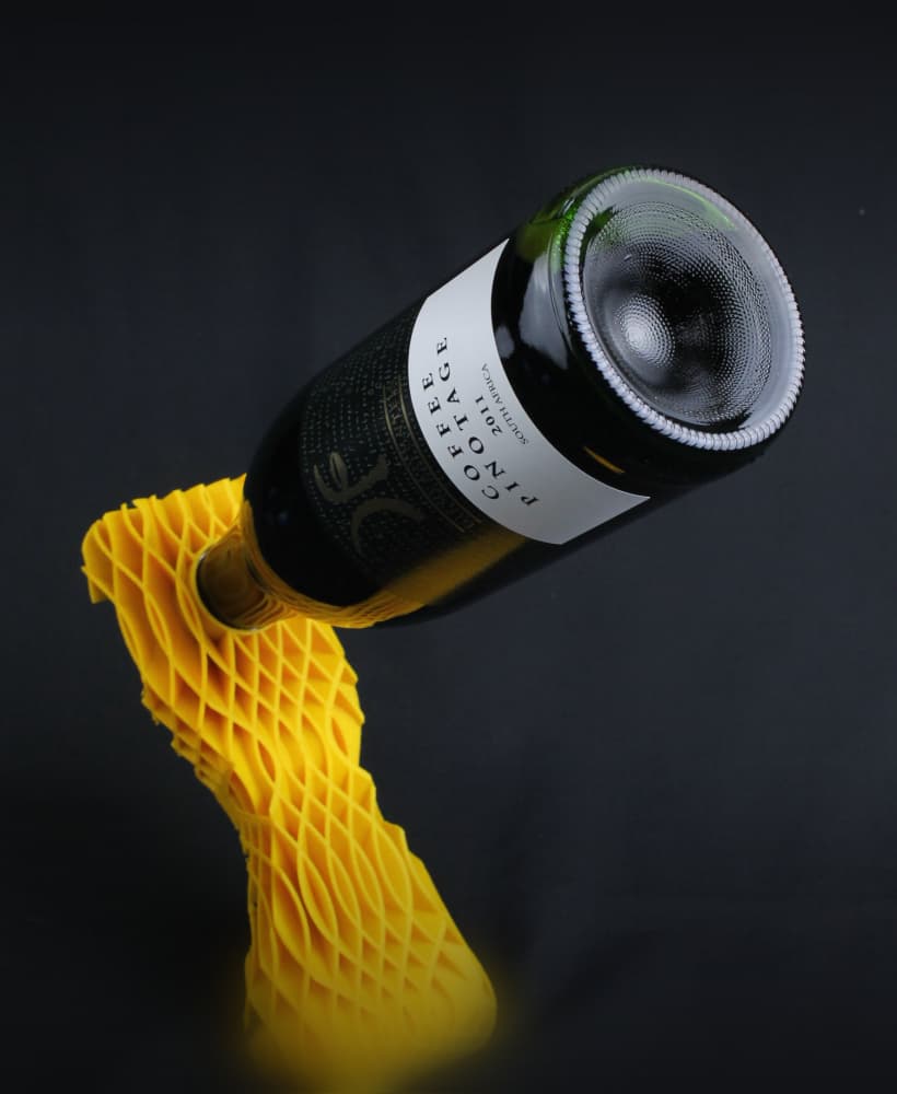 Balancing wine holder 3d model