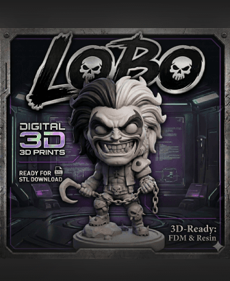 Stylized Lobo 3d model
