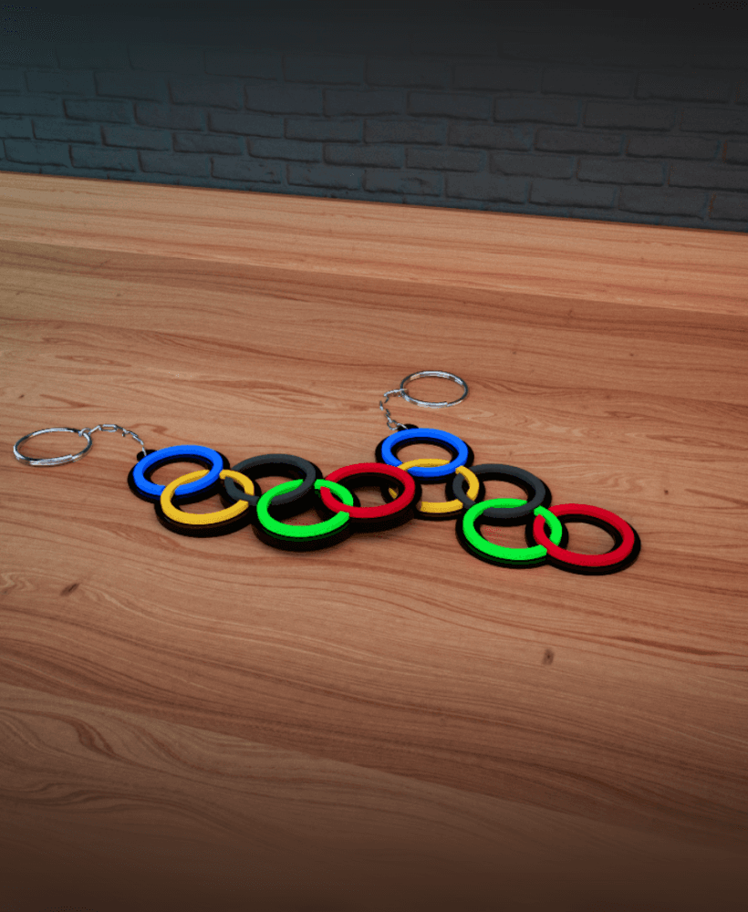 OLYMPICS - KEYCHAIN 3d model
