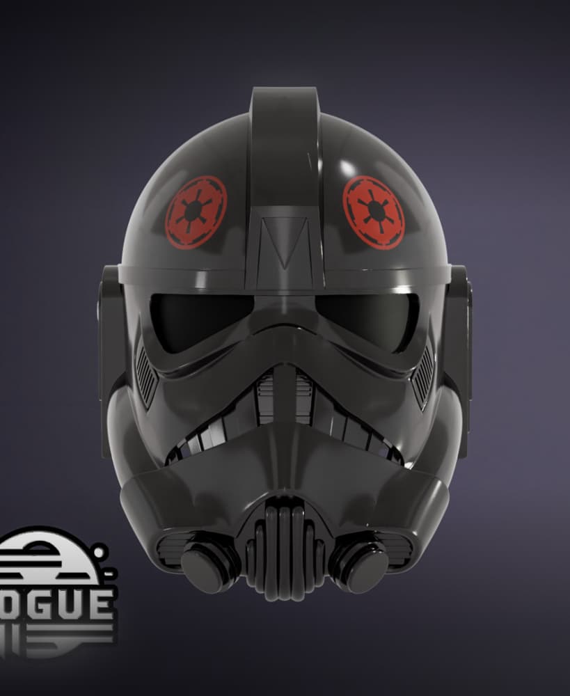 Sienar Test Tie Pilot Helmet 3d model