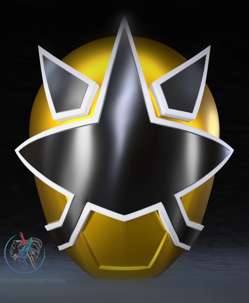 Gold Samurai Helmet 3D Printer STL File 3d model