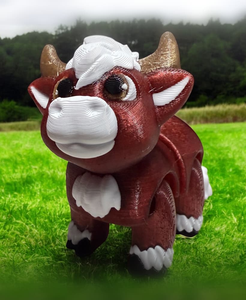 Highland Cow - Community Choice Model 1 3d model