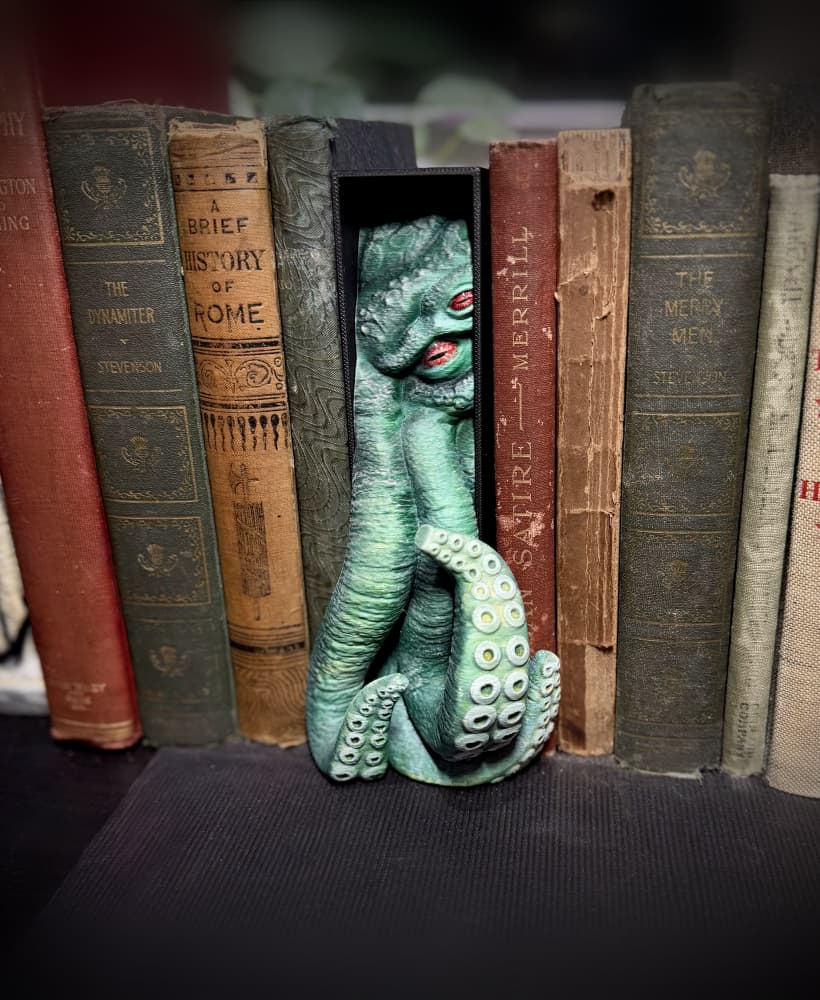 Cthulhu booknook 3d model