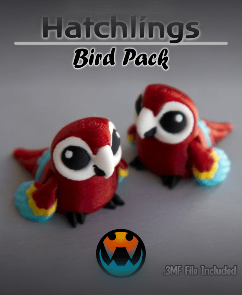 Parrot - Hatchling 3d model