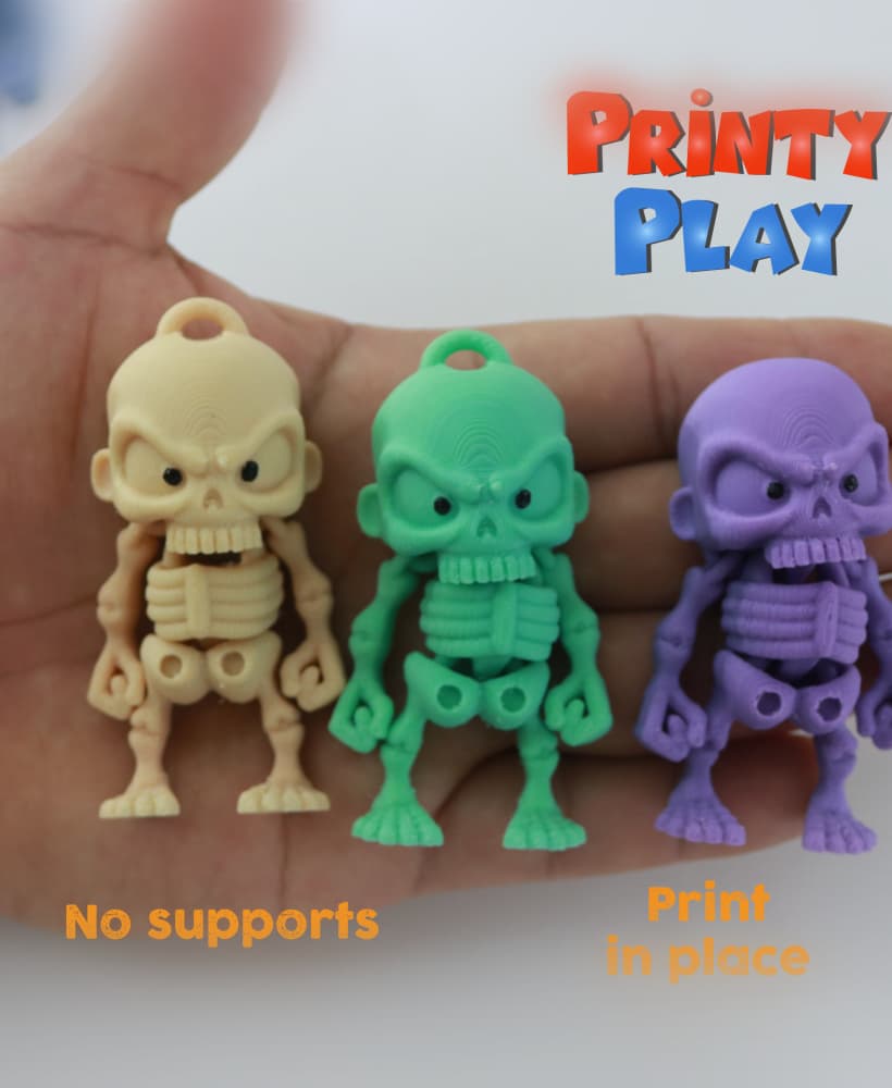 Grumpy Skeleton 3d model