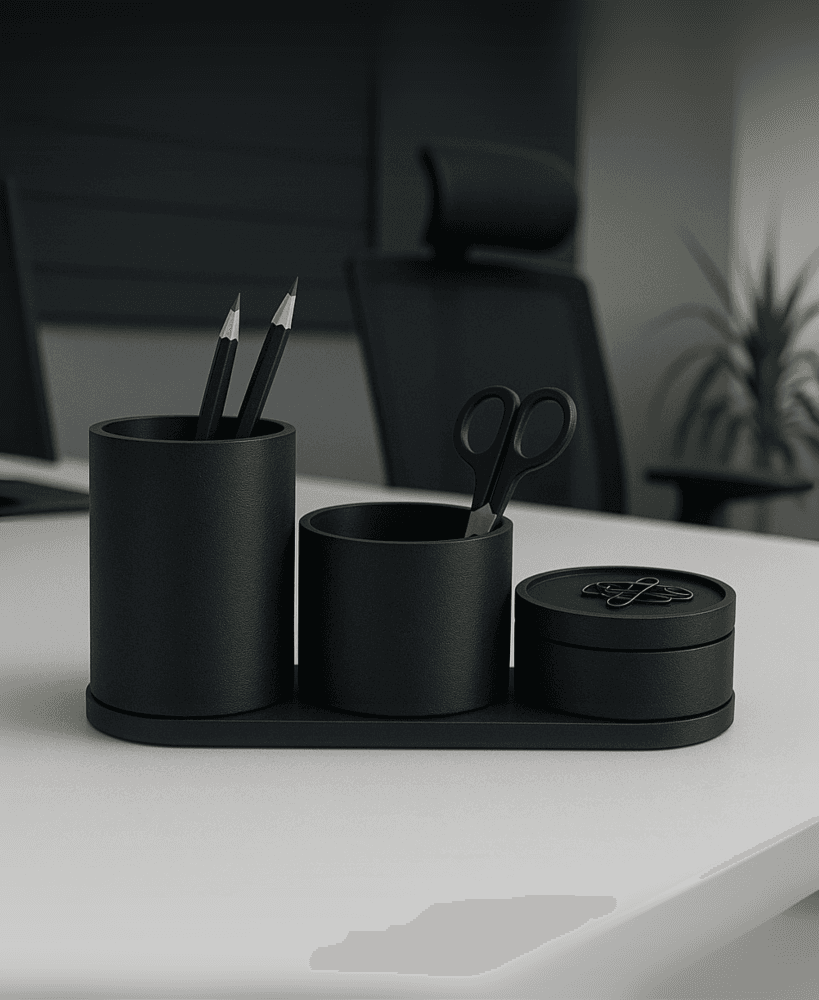 MODULAR DESKTOP ORGANIZER SYSTEM (OFFICE ORGANIZER) 3d model