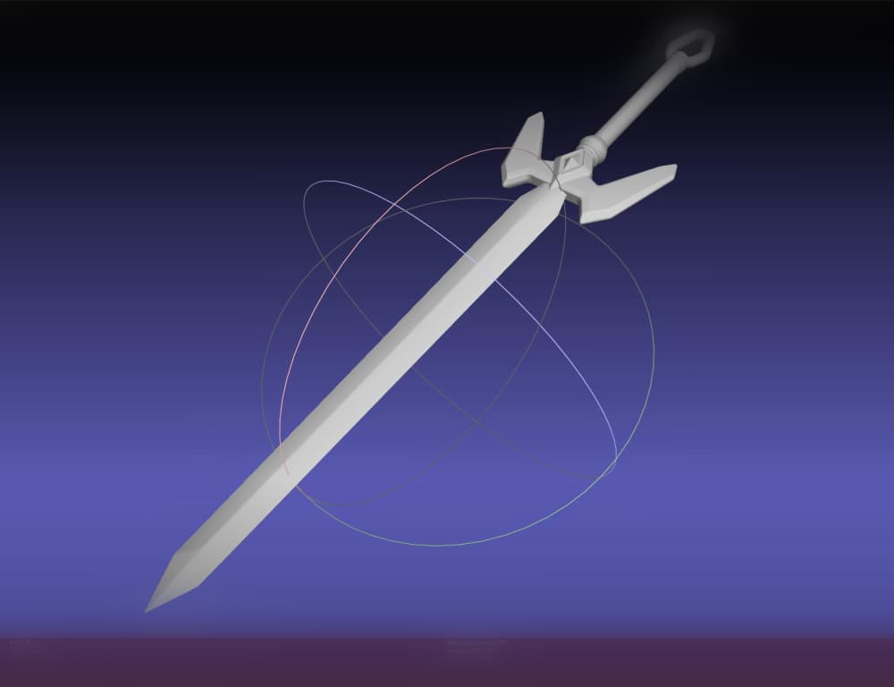 Dungeon Of Black Company Shia Sword 3d model