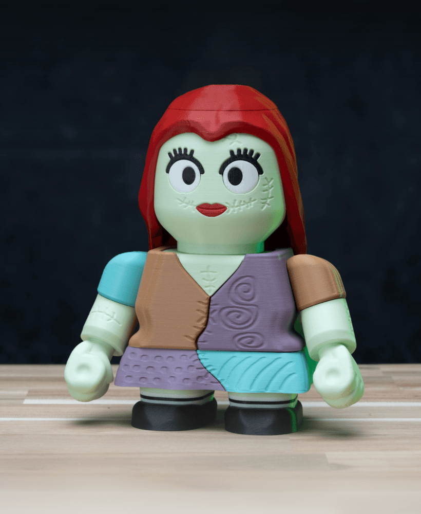 Chunky Sally - The Nightmare Before Christmas Kit | No Supports, No AMS, No Glue 3d model