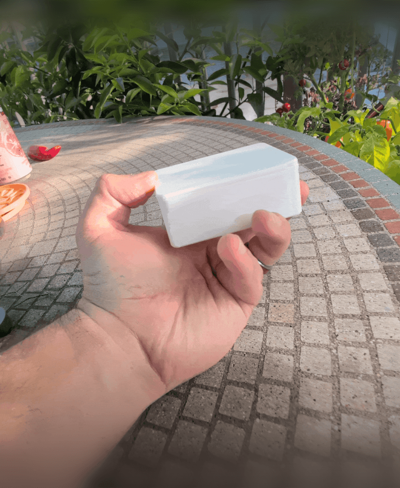Storage Box with Snap-In Sliding Lid 3d model