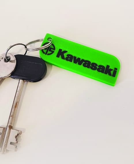 Keychain: Kawasaki IV 3d model