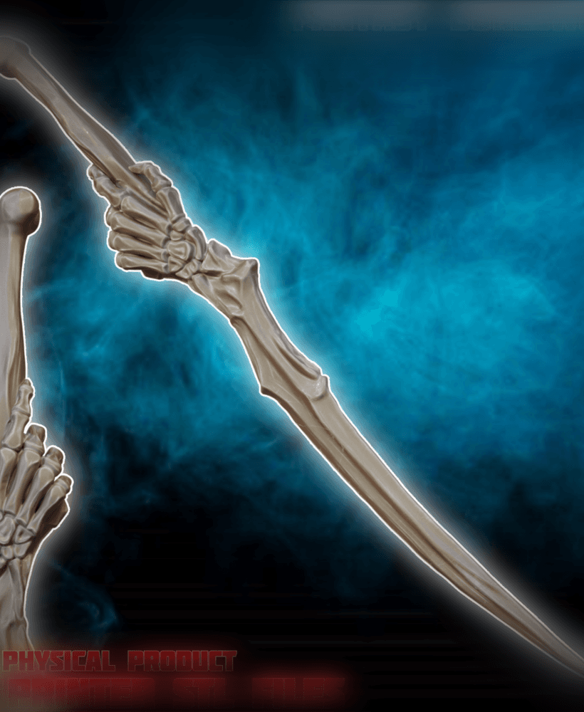 Fantasy Bonesword 3d print files 3d model
