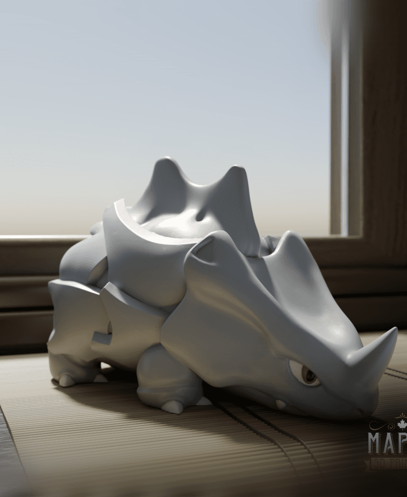 111. Rhyhorn - Basic & Ornamental 3d model