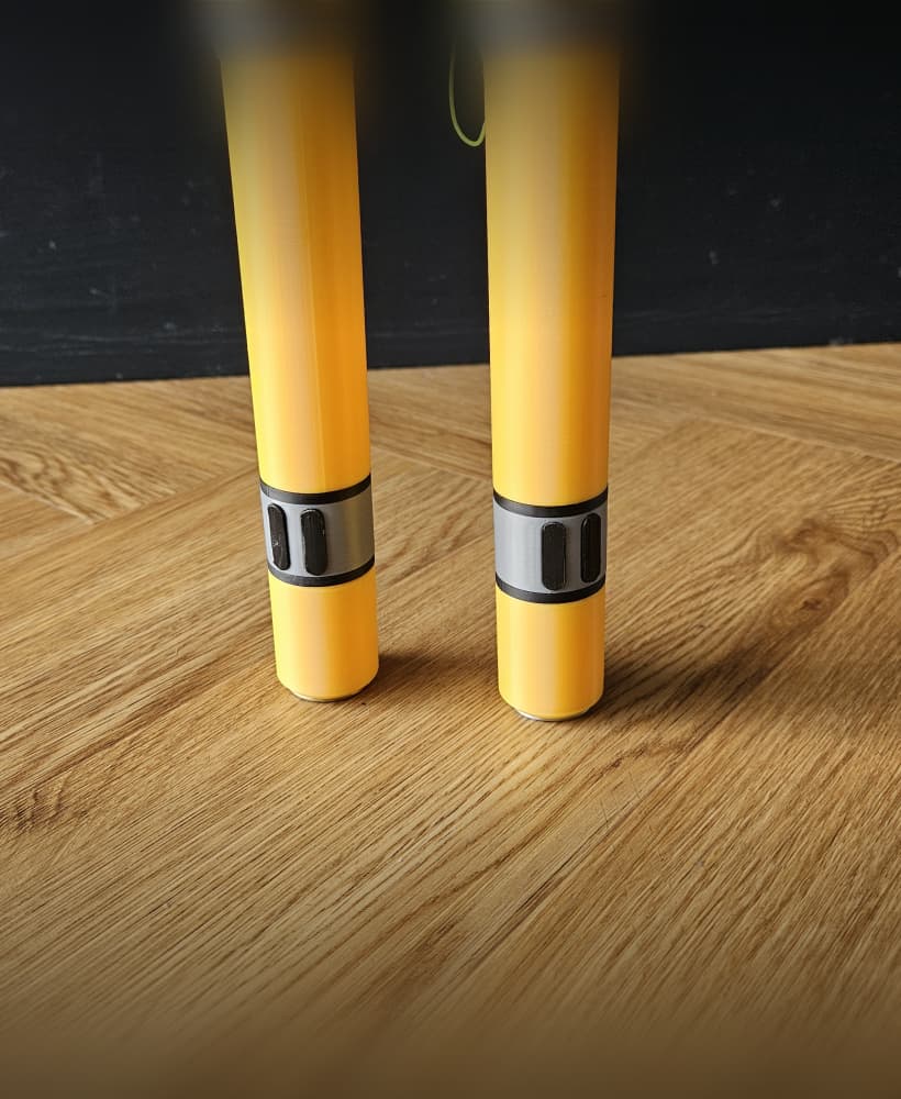 Zeo II Yellow Ranger Power Clubs 3d model