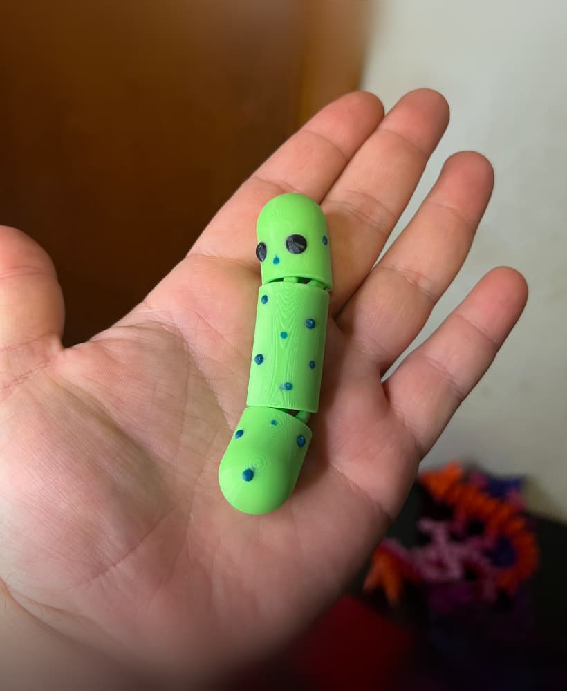 Articulating Emotional Support Pickle! 3d model