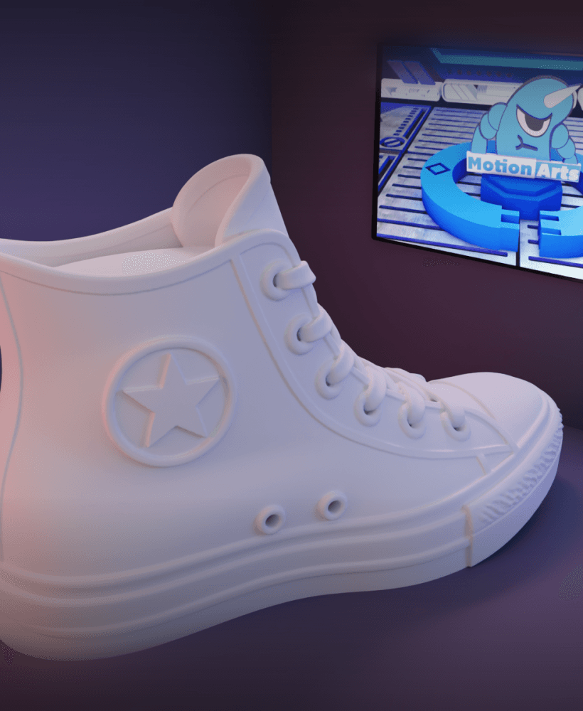 Tenis All Star Botinha.stl 3d model