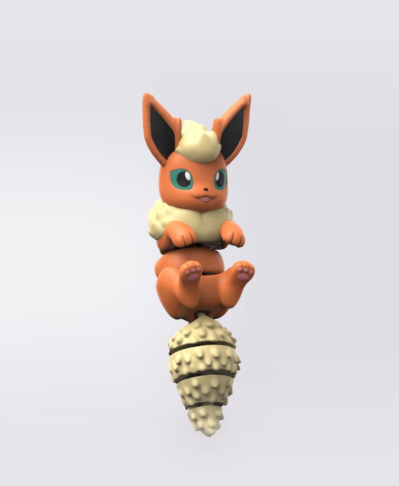 Flexi Flareon 3d model