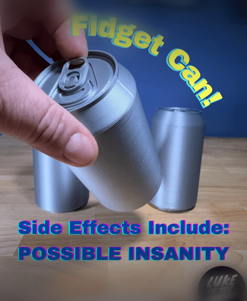 Fidget Can! 3d model