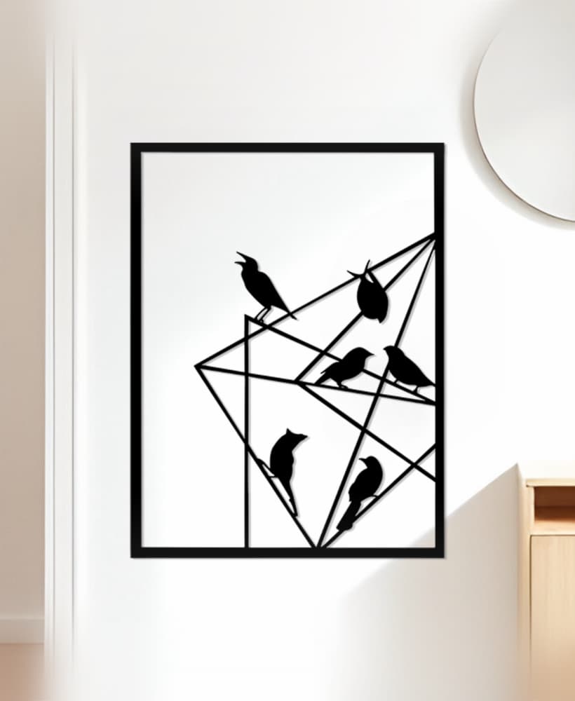 Bird Wall Art, Wall Decor, Home Decor 3d model
