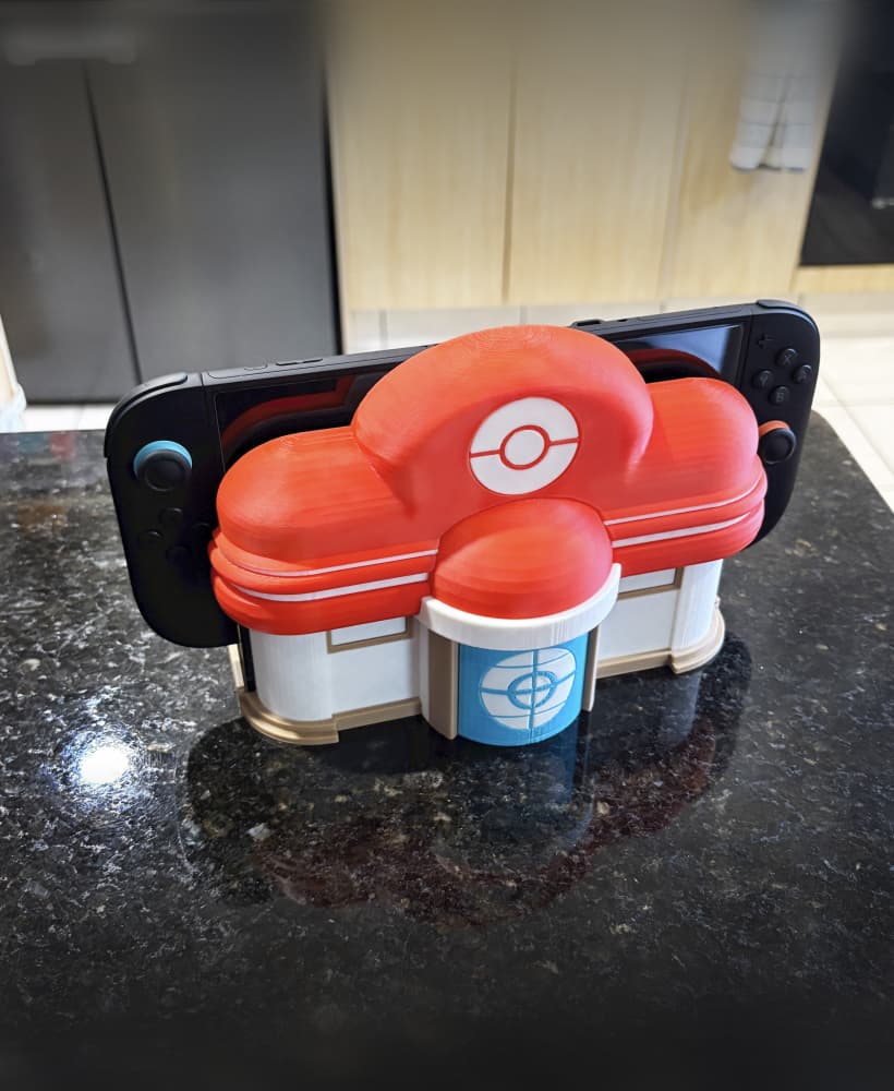 Pokemon Centre Nintendo switch dock multi-part 3d model