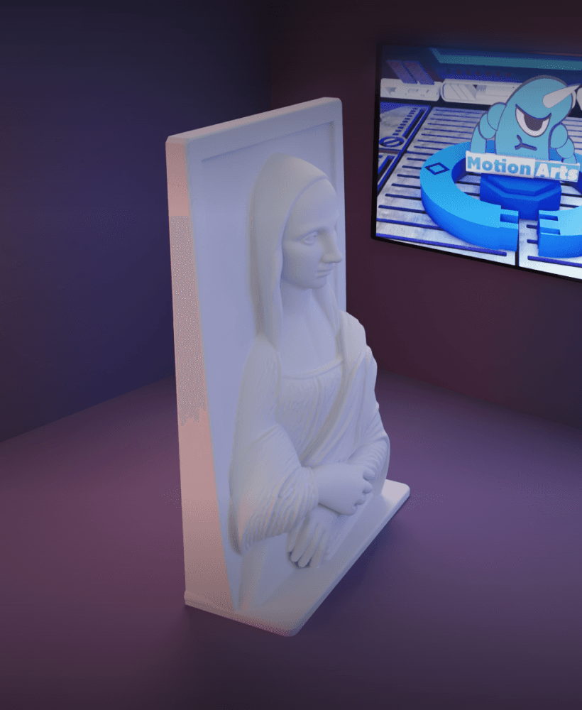 Mona Lisa.stl 3d model