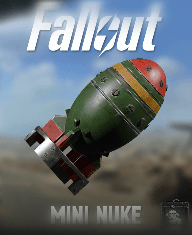 Fallout Mini Nuke 3d model