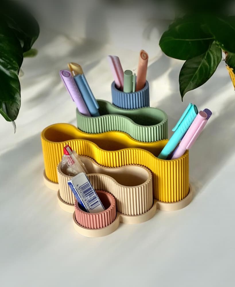 SNOOVA table organizer I pen holder 3d model