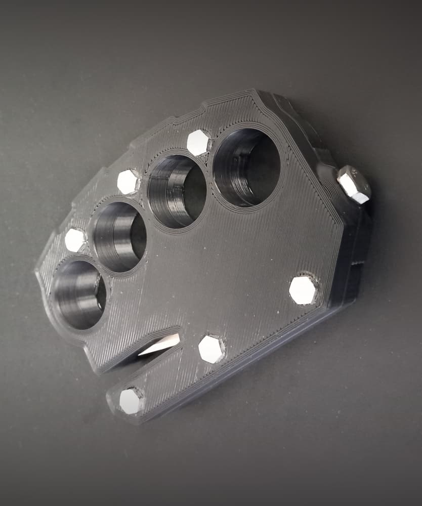 Emergency Seatbelt Cutter / Glass Breaker - Car Escape Device 3d model