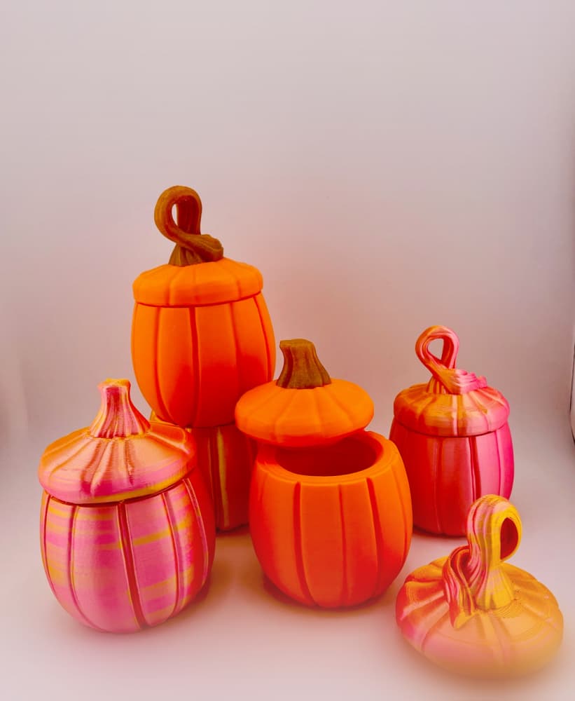 Pumpkin Container -Plain 3d model