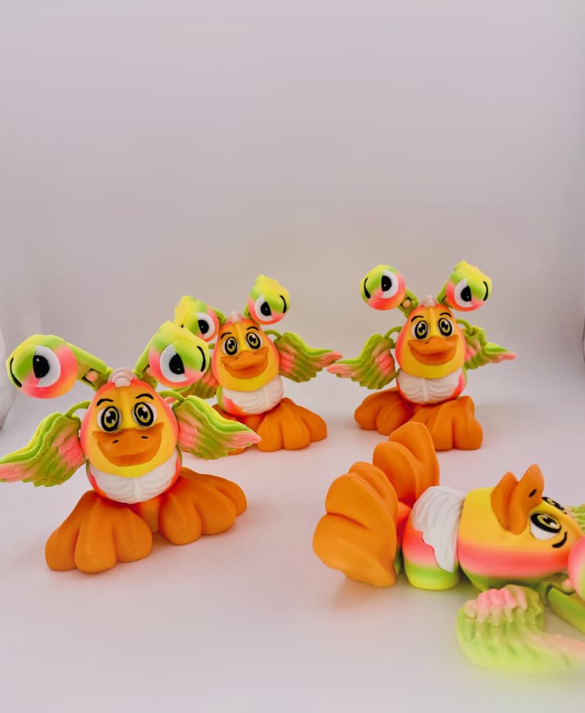 My Dream Monster -Mohawk Duck 3d model