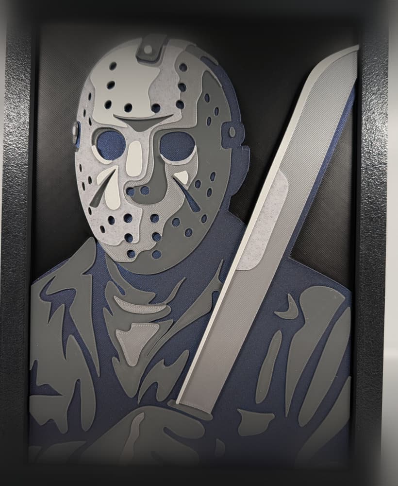 Halloween in Layers - Horror Legends: Jason Voorhees 3d model