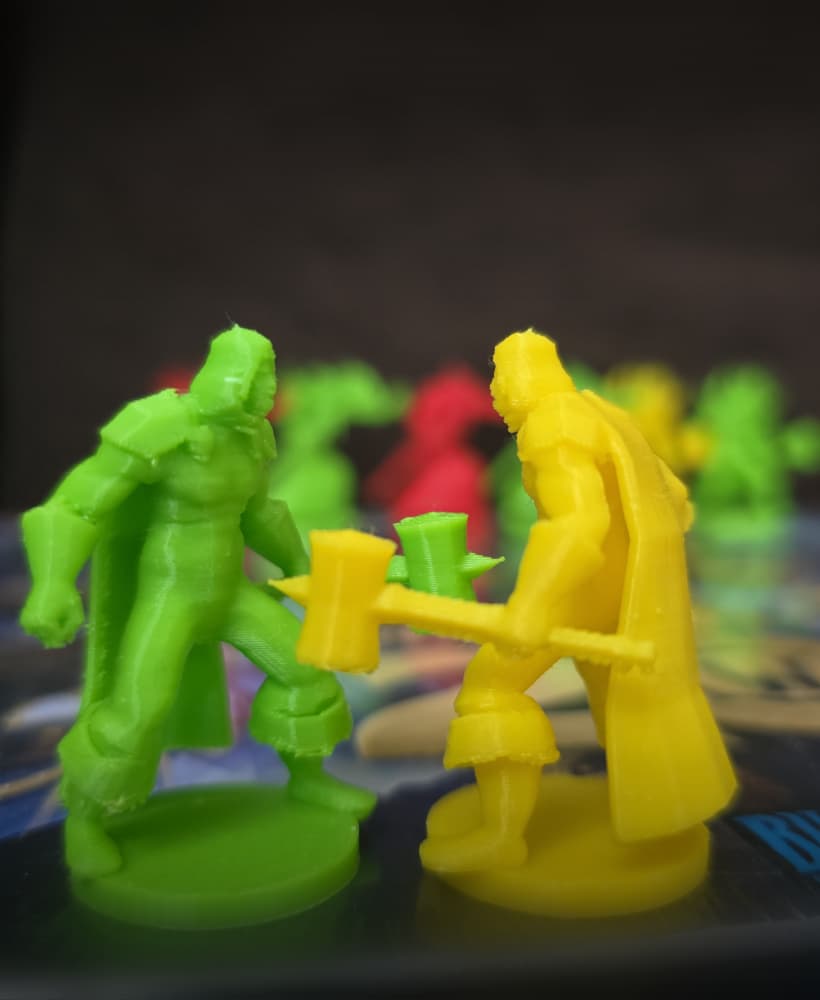 Warcraft board game replacement mini - Brandon 3d model