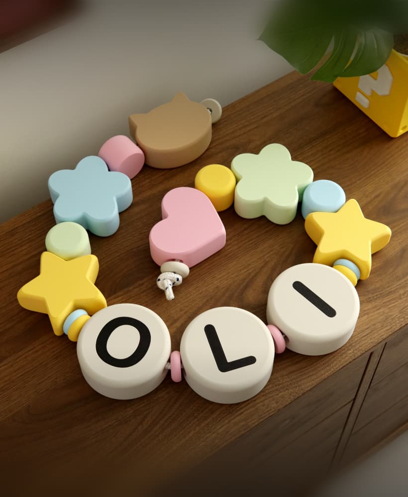 MOJI - Giant Friendship Bracelet 3d model