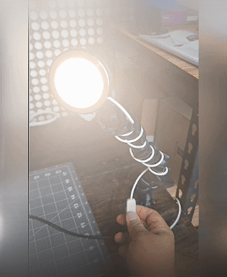 MAAM-Lamp (Modular Articulated Arm for Multiboard) 3d model