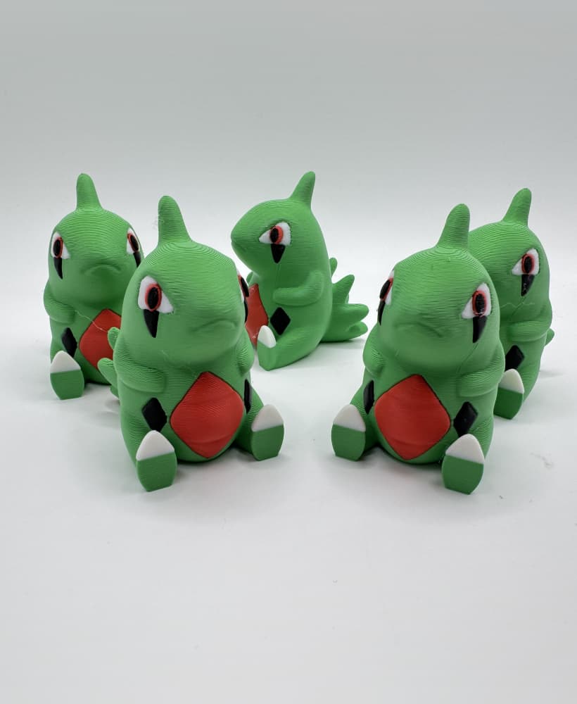 Larvitar (No support, 3MF included) 3d model