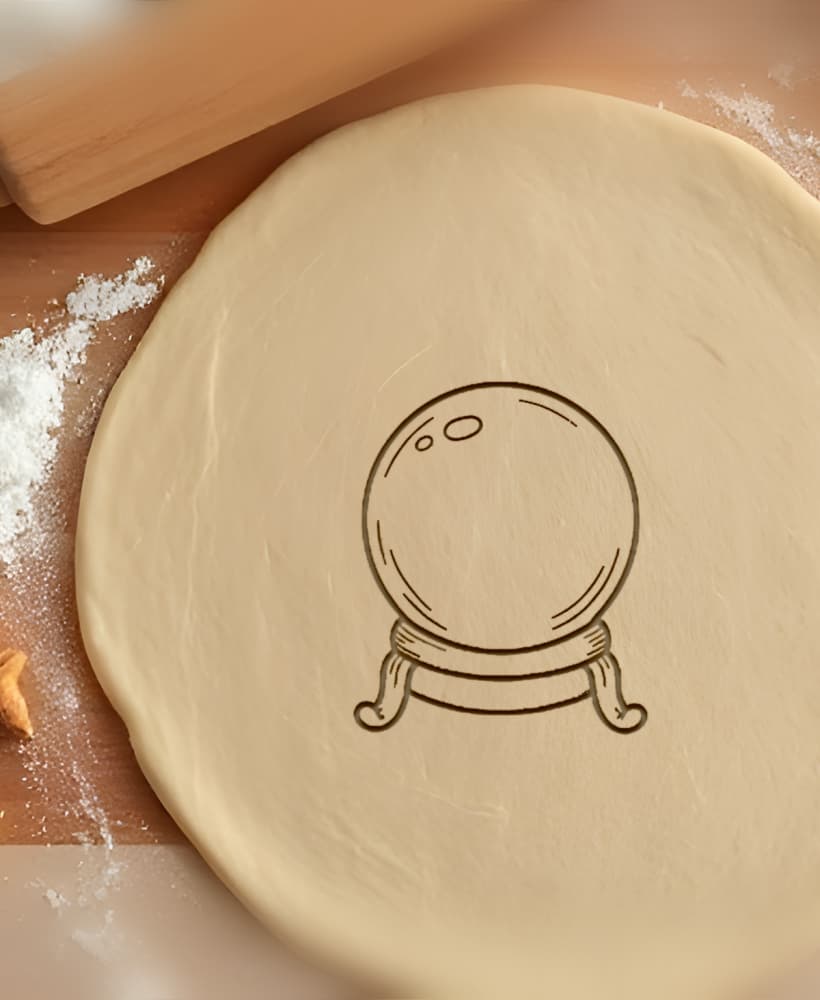 Orb Cookie Cutter, Biscuit Cutter 3d model