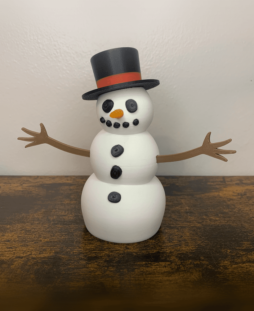 Snow Man Kit 3d model