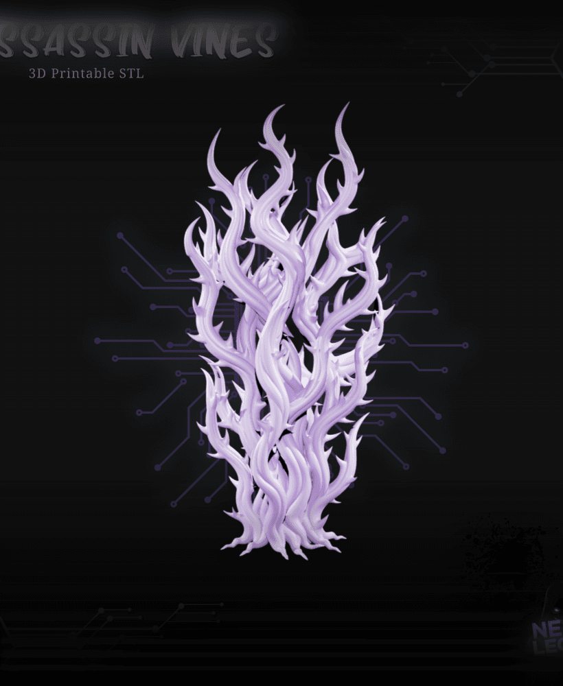 Assassin Vines - Dungeons and Dragons 3D Model 3d model