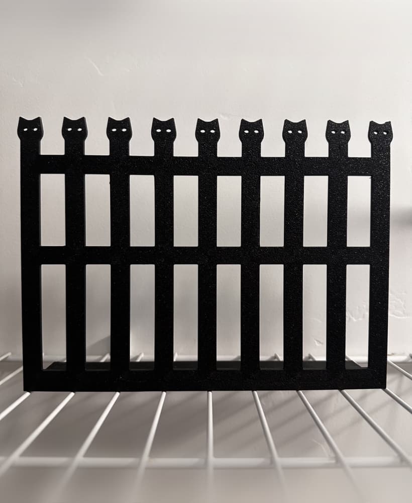 Cat Litter Fence 3d model