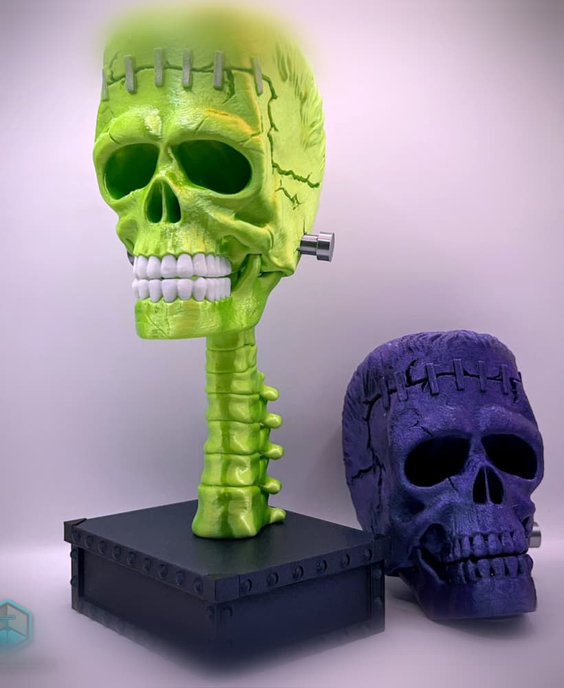 Frankenstein's Skull 3d model