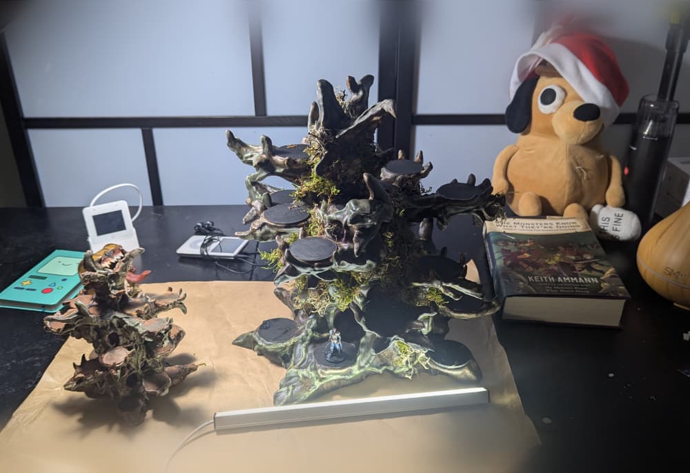 Gargantuan Gulthias Tree Blight / Wintersplinter 3d model