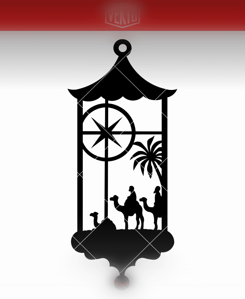 Lantern Caravan STL 3d model
