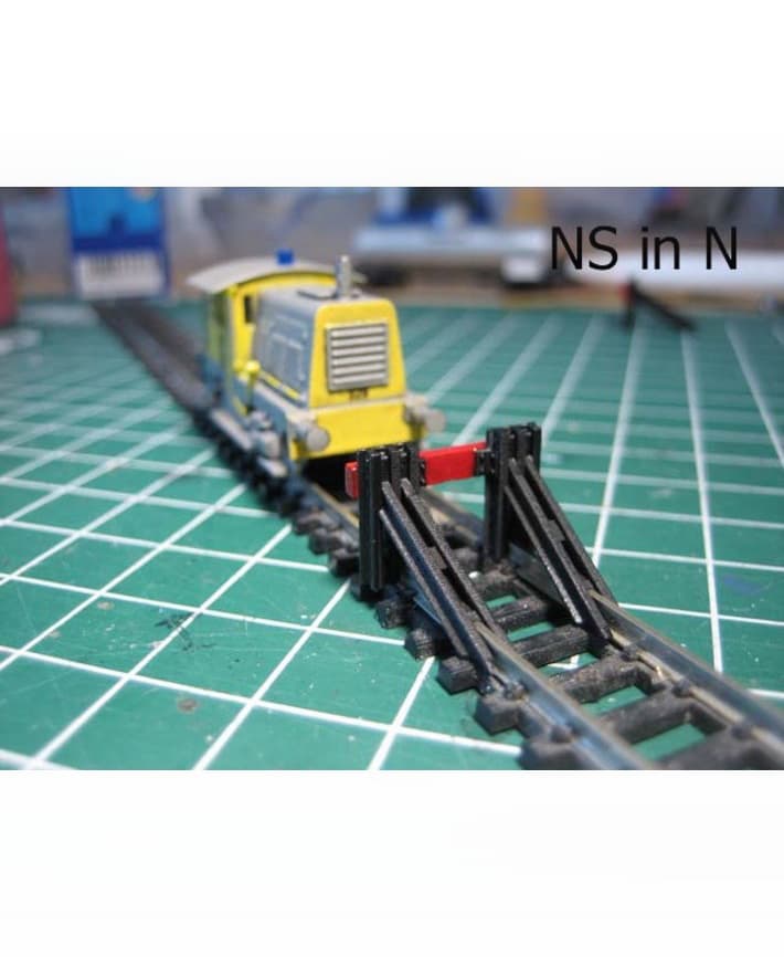 N scale NS verzwaard stootjuk Hercules Sr (2 stuks) 3d model