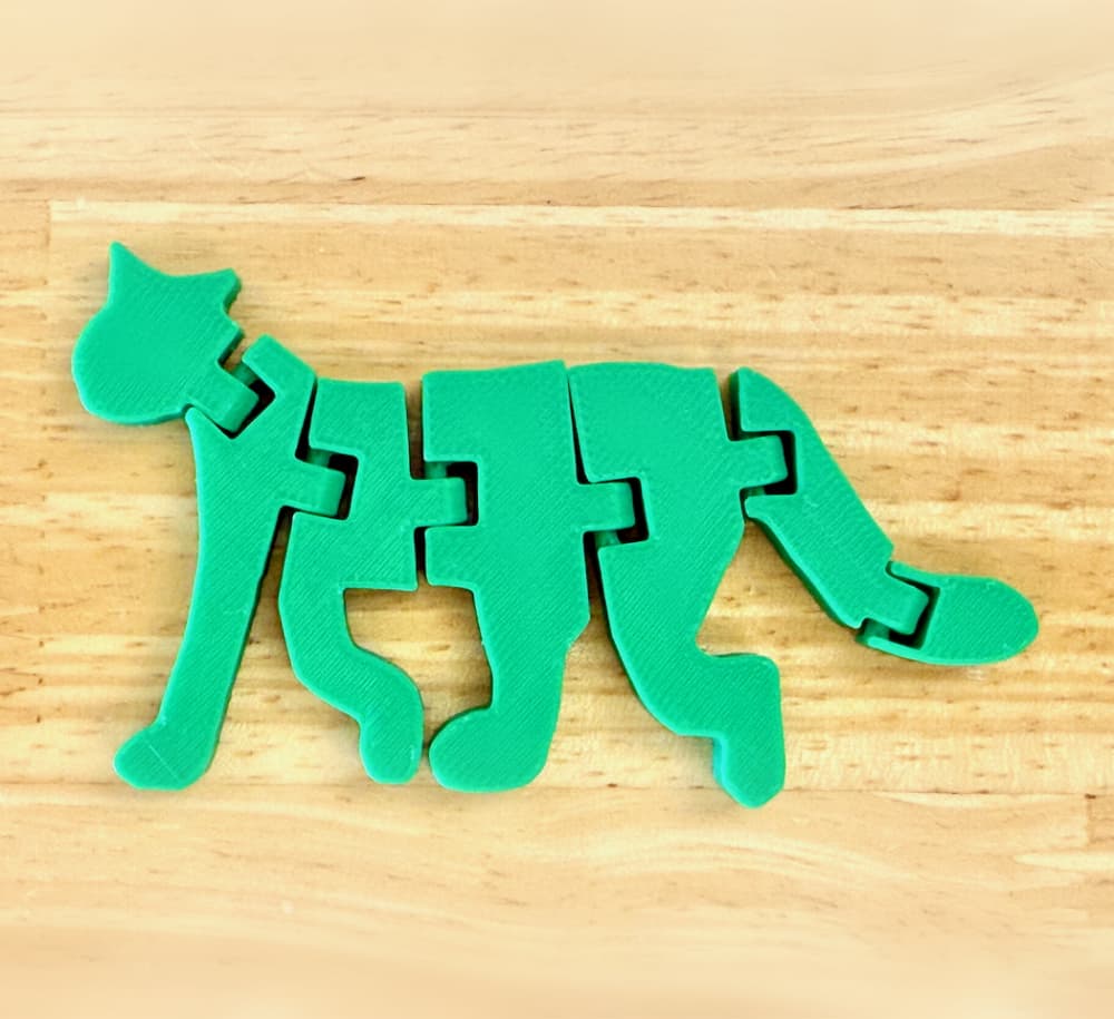 Articulated Cat 3d model