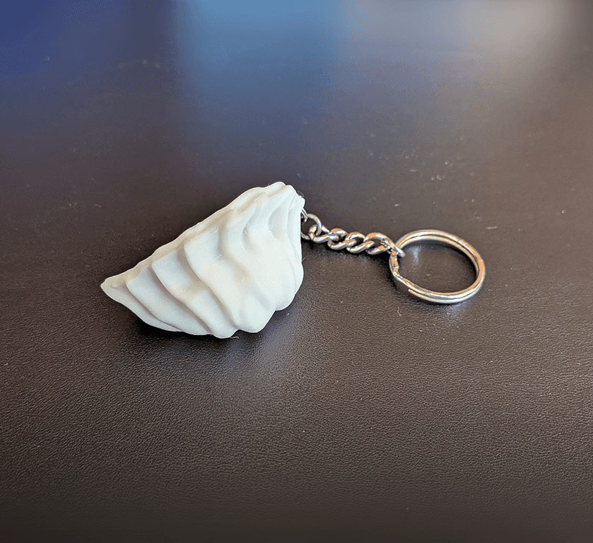 Dumpling keychain 3d model