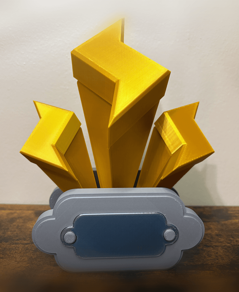 Lightning Cup Trophy 3d model