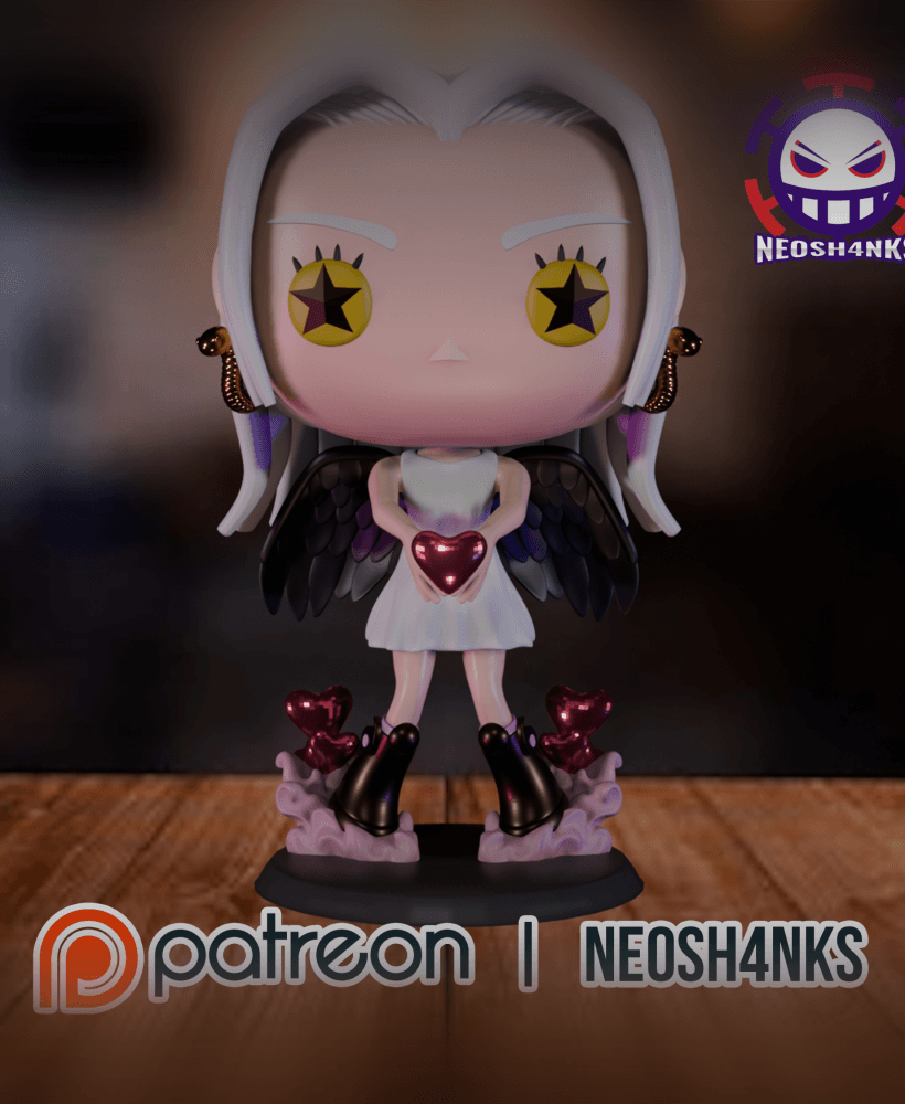 Seraphim Snake Funko style 3d model