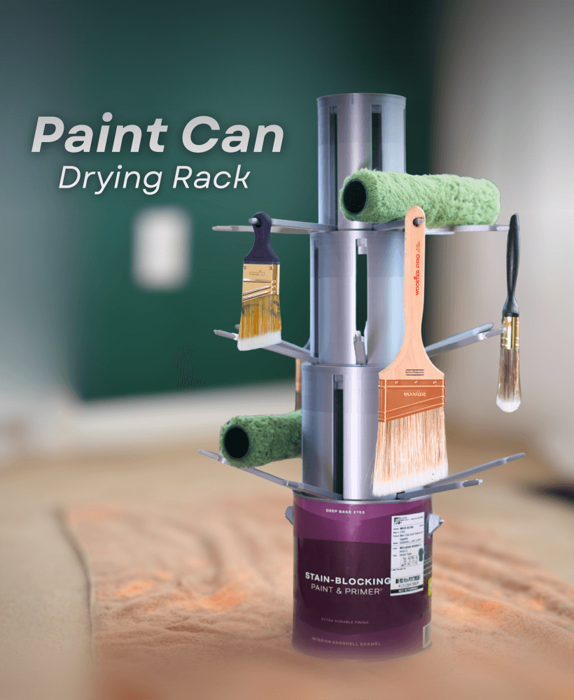 Paint Can Drying Rack 3d model