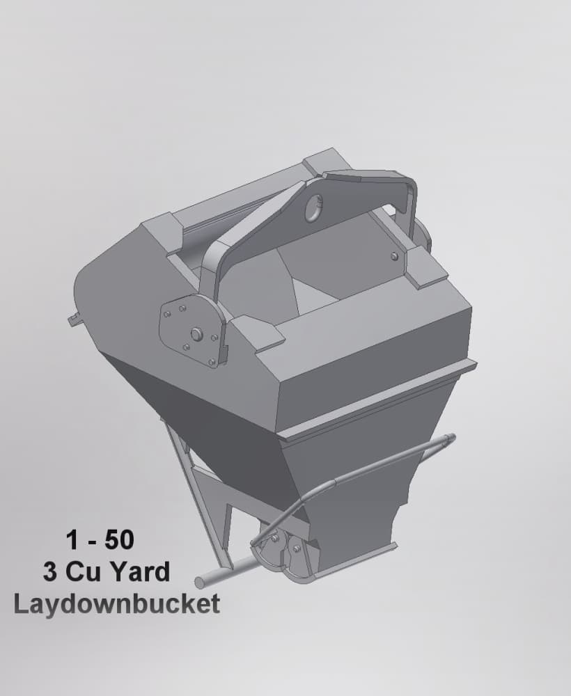1-50 Laydown bucket 3 Cu yard.stl 3d model